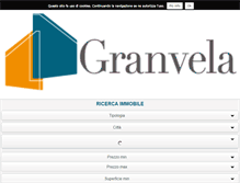 Tablet Screenshot of granvela.it
